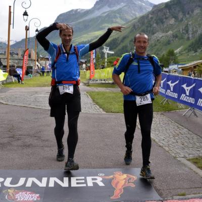 Arrivée à Val d'Isère